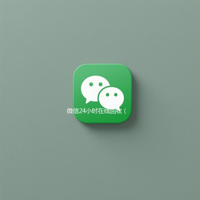 微信24小时在线回收（微信24小时在线回收是真的吗）